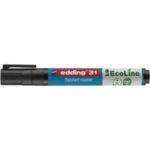 edding 4-31001  31 EcoLine Flipchartmarker schwarz
