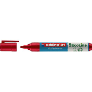 edding 4-31002  31 EcoLine Flipchartmarker rot