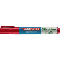 edding 4-31002  31 EcoLine Flipchartmarker rot