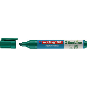 edding 4-32004  32 EcoLine Flipchartmarker grün