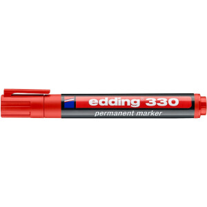 edding 4-330002  330 Permanentmarker rot