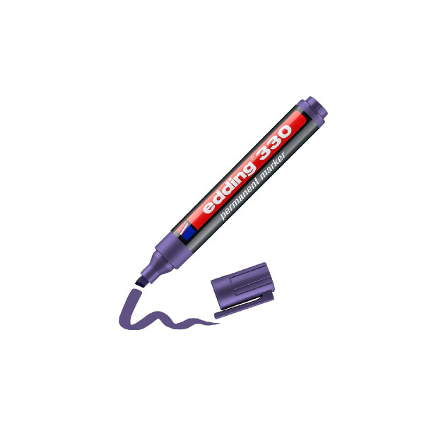edding 4-330008  330 Permanentmarker violett