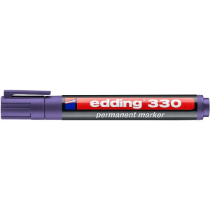 edding 4-330008  330 Permanentmarker violett