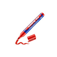 edding 4-33002  33 Brillant-Papiermarker rot