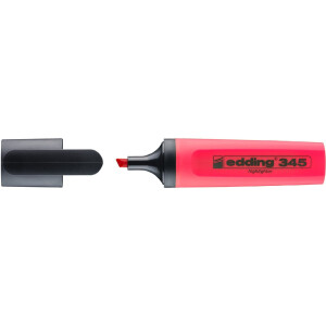 edding 4-345002  345 Textmarker rot