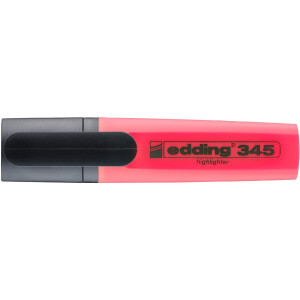 edding 4-345002  345 Textmarker rot