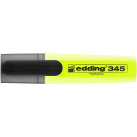 edding 4-345005  345 Textmarker gelb