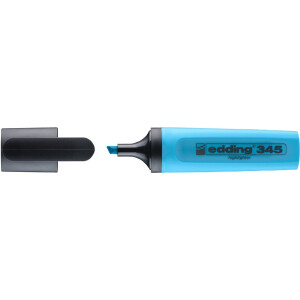 edding 4-345010  345 Textmarker hellblau