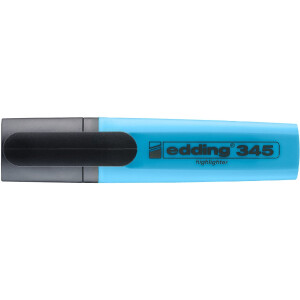 edding 4-345010  345 Textmarker hellblau