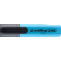 edding 4-345010  345 Textmarker hellblau