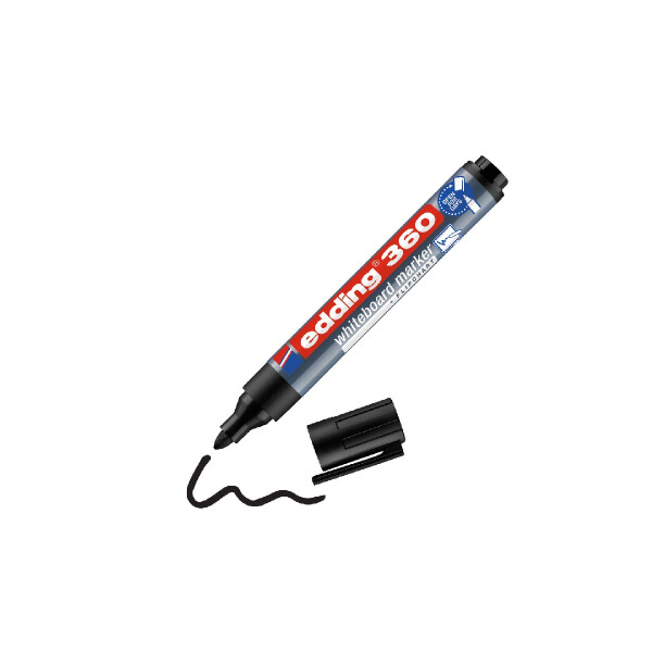 edding 4-360001  360 Whiteboardmarker schwarz