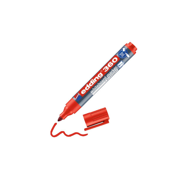 edding 4-360002  360 Whiteboardmarker rot