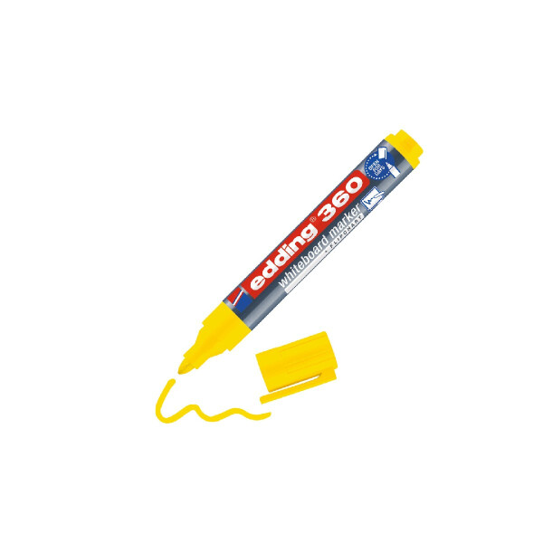 edding 4-360005  360 Whiteboardmarker gelb
