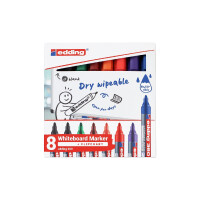 edding 4-360-8-S2999  360 Whiteboardmarker 8er-Set sortiert