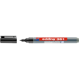 edding 4-361001  361 Whiteboardmarker schwarz