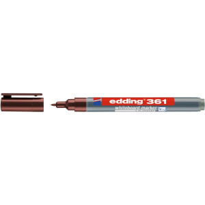edding 4-361007  361 Whiteboardmarker braun