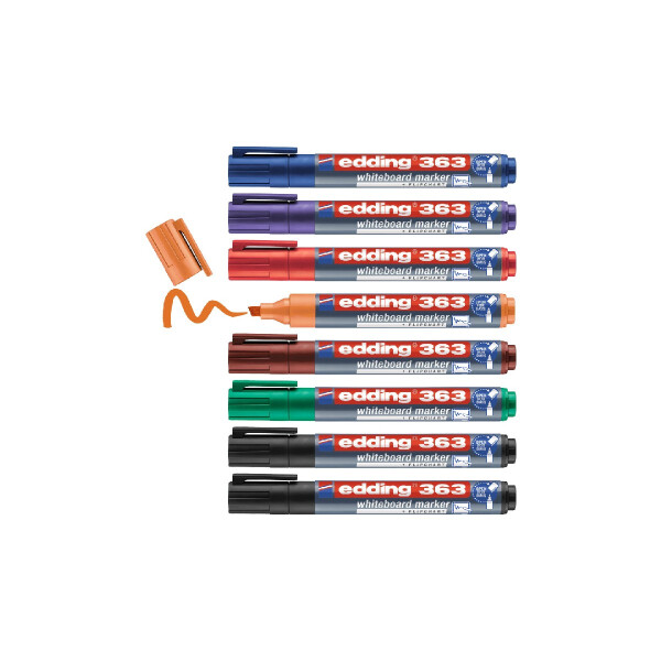 edding 4-363-8-S2999  363 Whiteboardmarker 8er-Set sortiert