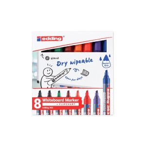 edding 4-363-8-S2999  363 Whiteboardmarker 8er-Set sortiert