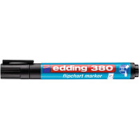 edding 4-380001  380 Flipchartmarker schwarz