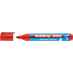 edding 4-380002  380 Flipchartmarker rot