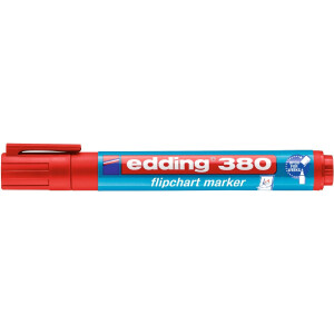 edding 4-380002  380 Flipchartmarker rot