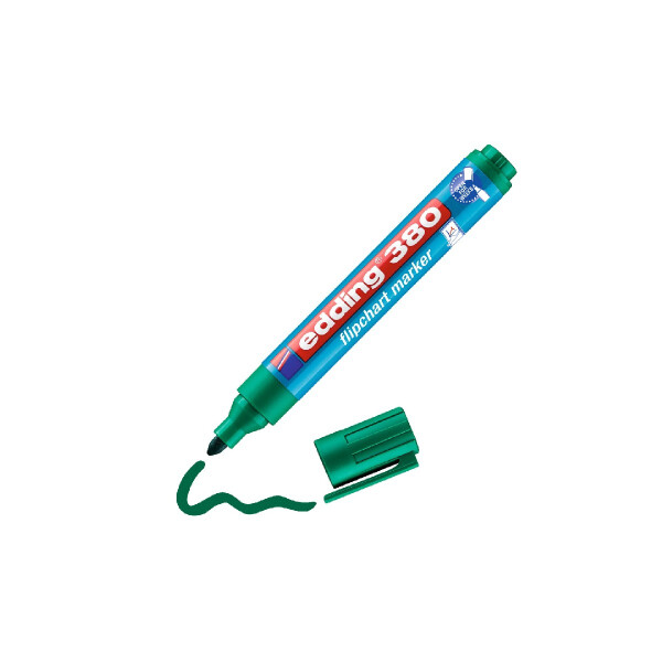 edding 4-380004  380 Flipchartmarker grün