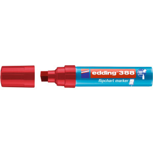 edding 4-388002  388 Flipchartmarker rot