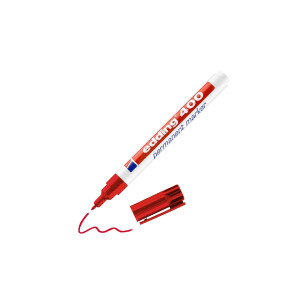 edding 4-400002  400 Permanentmarker rot