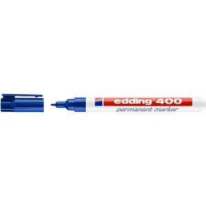 edding 4-400003  400 Permanentmarker blau