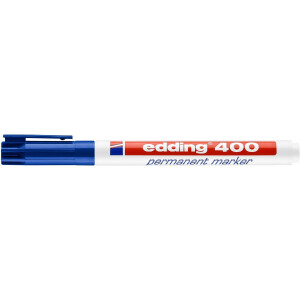 edding 4-400003  400 Permanentmarker blau
