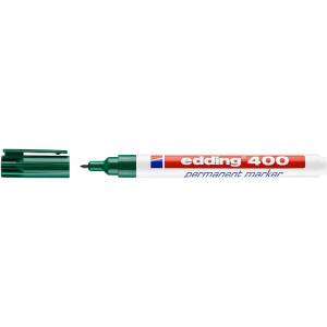 edding 4-400004  400 Permanentmarker grün