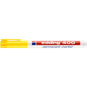edding 4-400005  400 Permanentmarker gelb
