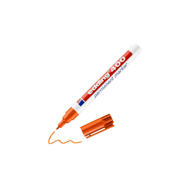 edding 4-400006  400 Permanentmarker orange