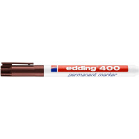 edding 4-400007  400 Permanentmarker braun