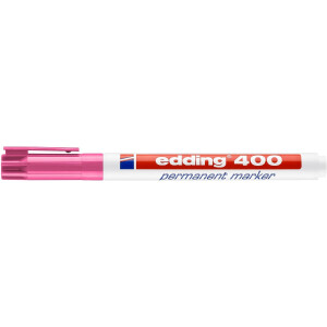edding 4-400009  400 Permanentmarker pink
