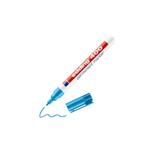 edding 4-400010  400 Permanentmarker hellblau