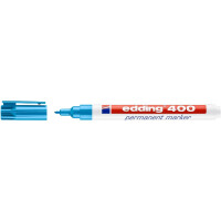 edding 4-400010  400 Permanentmarker hellblau