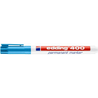 edding 4-400010  400 Permanentmarker hellblau