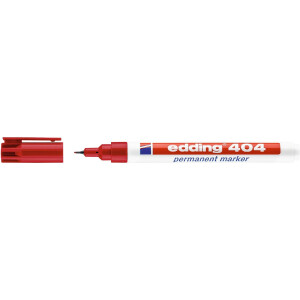 edding 4-404002  404 Permanentmarker rot