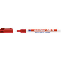 edding 4-404002  404 Permanentmarker rot