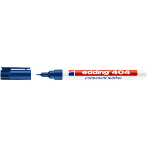 edding 4-404003  404 Permanentmarker blau