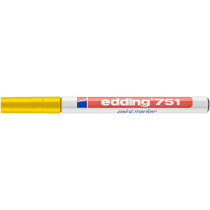 edding 751 Lackmarker gelb 4-751005