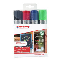edding 4-4090-4999  4090 Kreidemarker 4er-Set sortiert