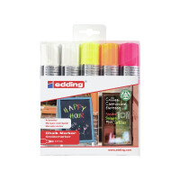 edding 4-4090-5999  4090 Kreidemarker 5er-Set sortiert