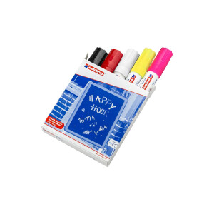edding 4-4090999  4090 Kreidemarker 5er-Faltschachtel...