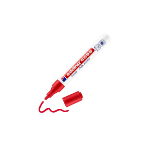 edding 4-4095002  4095 Kreidemarker rot