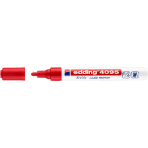 edding 4-4095002  4095 Kreidemarker rot