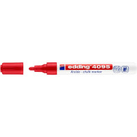 edding 4-4095002  4095 Kreidemarker rot