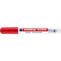 edding 4-4095002  4095 Kreidemarker rot