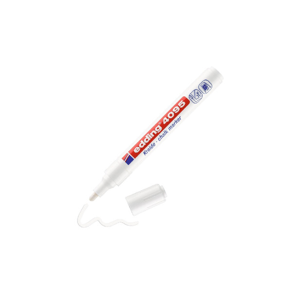 edding 4-4095049  4095 Kreidemarker weiß